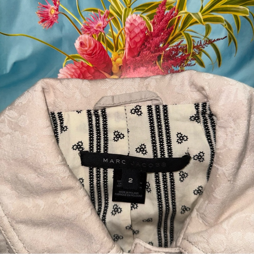 Marc Jacobs Cream Button-Front Jacket - image 13